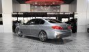 بي أم دبليو 540i AED 1,600 P.M | 2017 BMW 5 SERIES 540I M SPORT 3.0 L 333 HP | WITH SUNROOF | GCC | UNDER WARRANTY