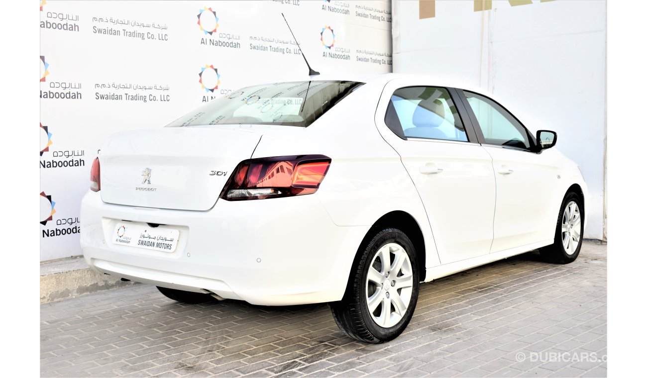 بيجو 301 AED 529 PM | 1.6L ALLURE 2020 GCC AGENCY WARRANTY UP 2025 OR 100K KM