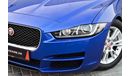 Jaguar XE Prestige | 2,152 P.M  | 0% Downpayment | Spectacular Condition!