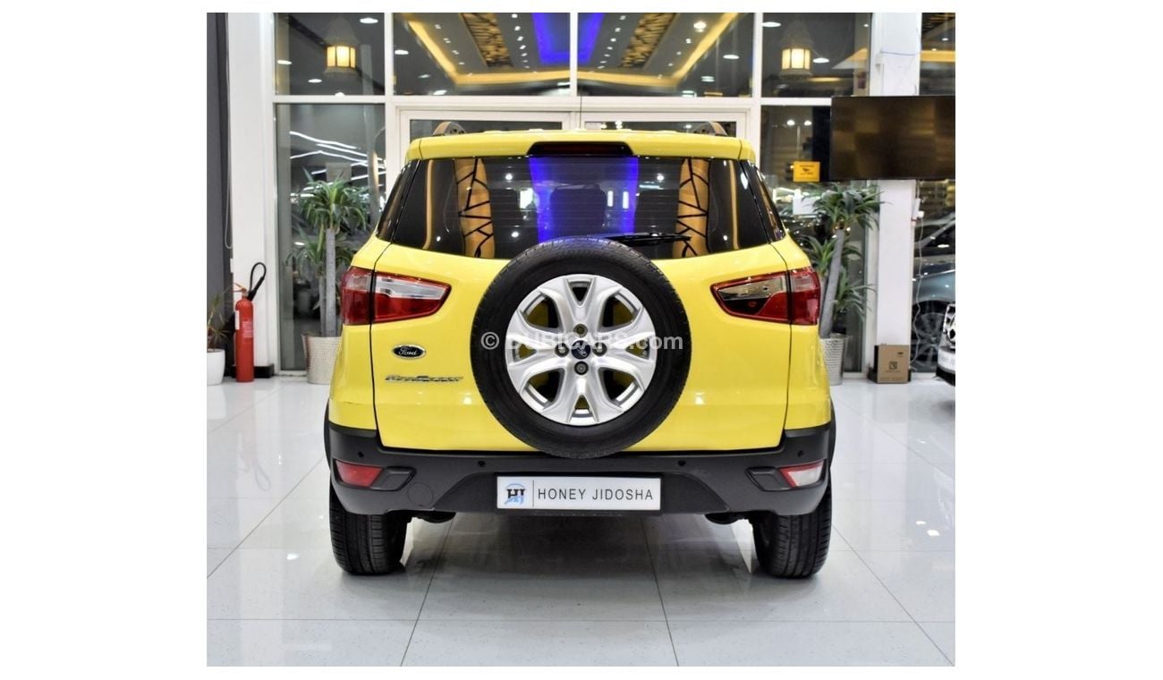 Ford EcoSport EXCELLENT DEAL for our Ford EcoSport ( 2014 Model ) in Yellow Color GCC Specs