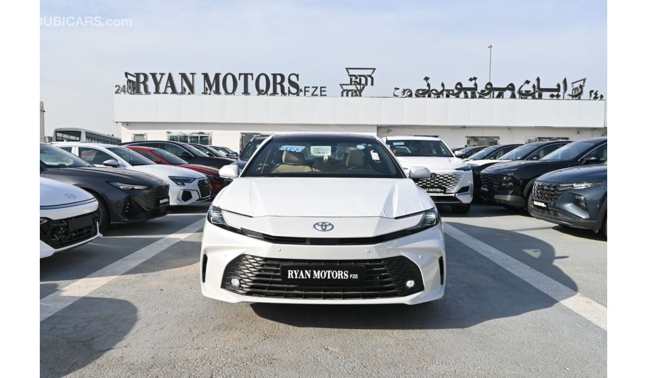 تويوتا كامري Toyota Camry LE 2.5L Hybrid, Model 2025 Color White