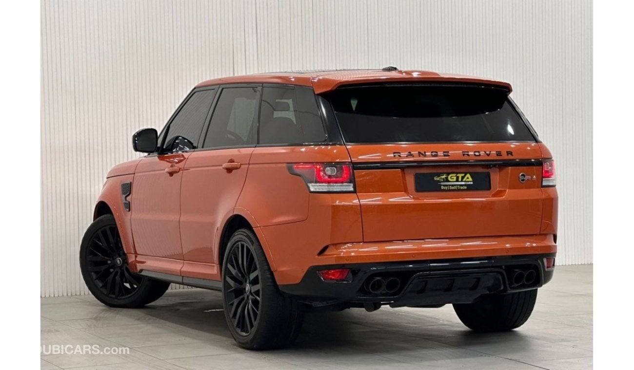 لاند روفر رانج روفر سبورت أس في آر 2016 Range Rover Sport SVR, March 2025 Agency Warranty + Jan 2026 Service Contract, GCC