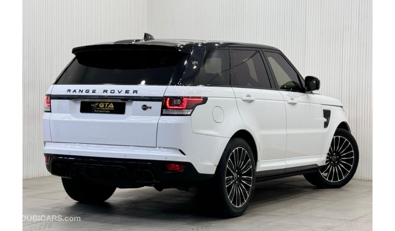 لاند روفر رانج روفر سبورت أس في آر 2017 Range Rover Sport SVR, Warranty, Service History, Full Options, Low Kms, GCC Specs