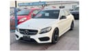 Mercedes-Benz C 43 AMG MERCEDES C43 2018 WHITE INSIDE RED JAPAN IMPORT WITH LOW MILLAGE