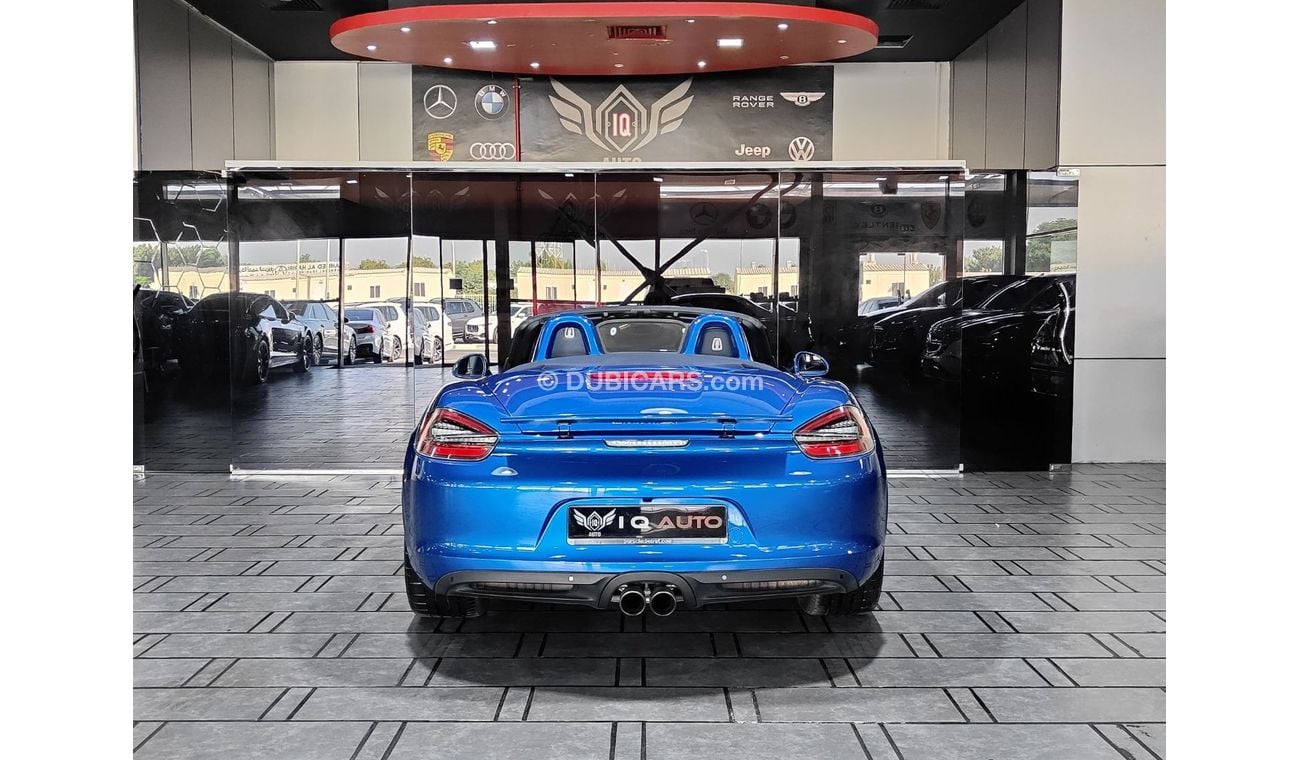 Porsche 718 Boxster 2015 PORSCHE BOXSTER S | CONVERTIBLE | COUPE | LOW KM | 3.4L | GCC