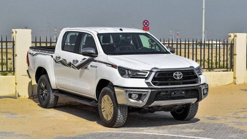 تويوتا هيلوكس TOYOTA HILUX DC 2.7L 4X4 PETROL W/REAR CAMERA A/T MY24 2.7L Petrol 2024