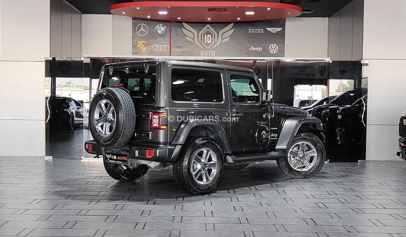 جيب رانجلر Sport 3.6L A/T (4 Seater) AED 2,500 P.M | 2022 JEEP WRANGLER SAHARA | UNDER AGENCY WARRANTY | LOW KM