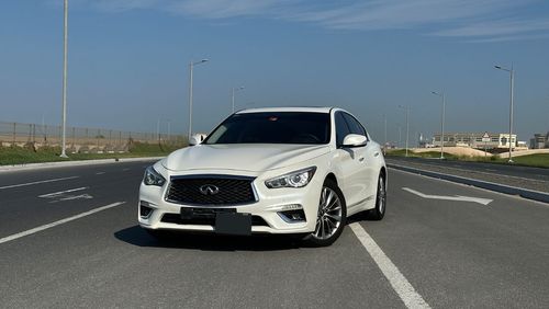 إنفينيتي Q50 3.0T Sport Black Edition 3.0T V6 GCC 2021 Low Mileage in Perfect Condition