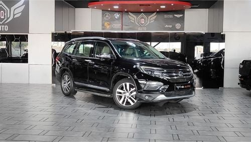 هوندا بايلوت AED 1,700 P.M | 2016 HONDA PILOT TOURING AWD 3.5L | 7 SEATS | FULLY LOADED VIP | GCC