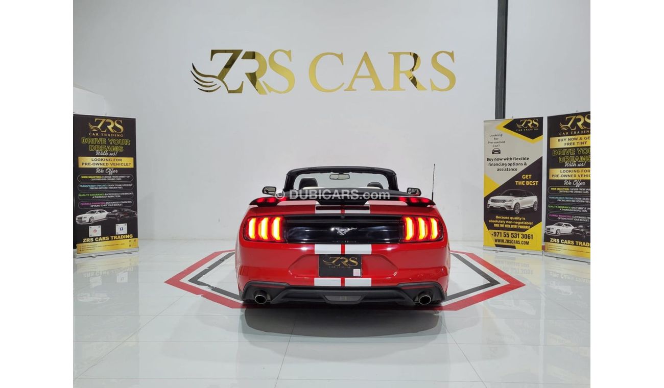 Ford Mustang AED 1,200 P.M | 2020 FORD MUSTANG Eco Boost | V4 2.3L | American Specs