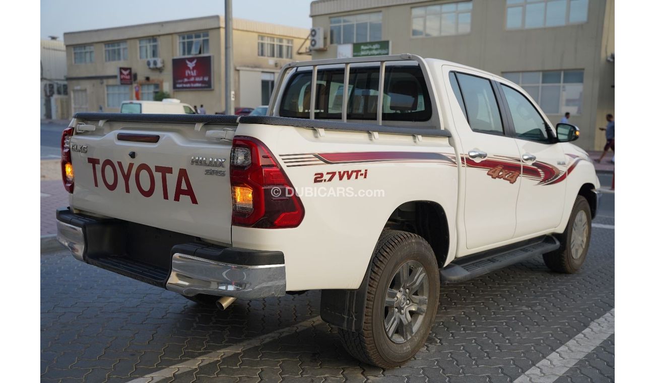 Toyota Hilux 2.7 MODEL 2021 PETROL MANUAL ( BEDLINER / SCREEN / CAMERA ) FOR EXPORT ONLY