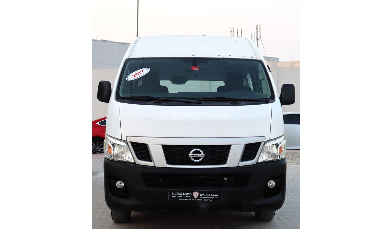 Nissan Urvan Panel Van High Roof Nissan Urvan 2017 high roof Gulf in excellent condition