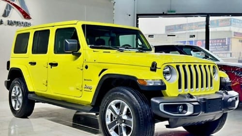 Jeep Wrangler Sahara Edition No Accidents No Paint