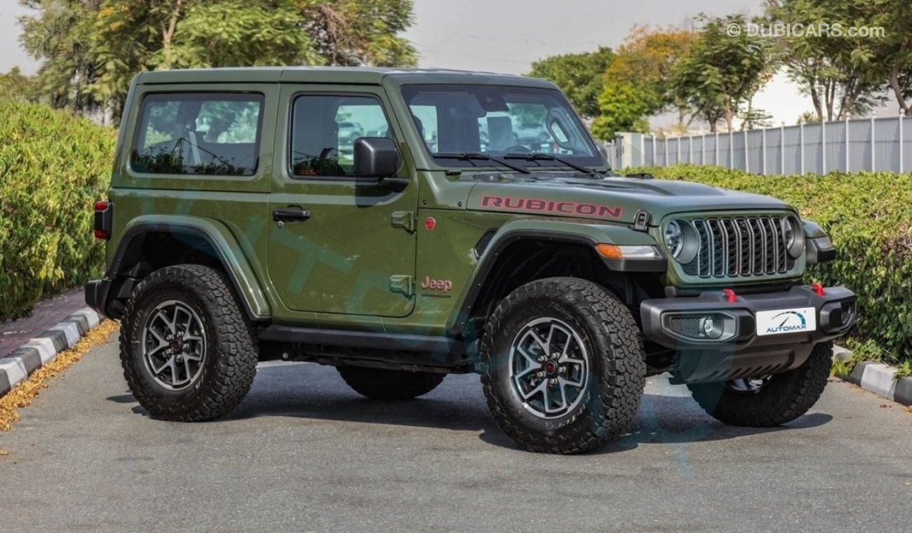 جيب رانجلر Rubicon V6 3.6L 4X4 , 2024 GCC , 0Km , With 3 Years or 60K Km Warranty @Official Dealer