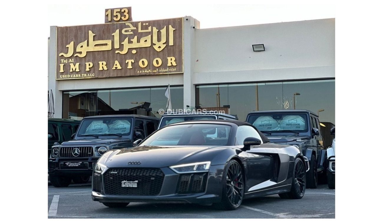 Audi R8 Spyder V10 Plus AUDI R8 2017 SPYDER  GCC