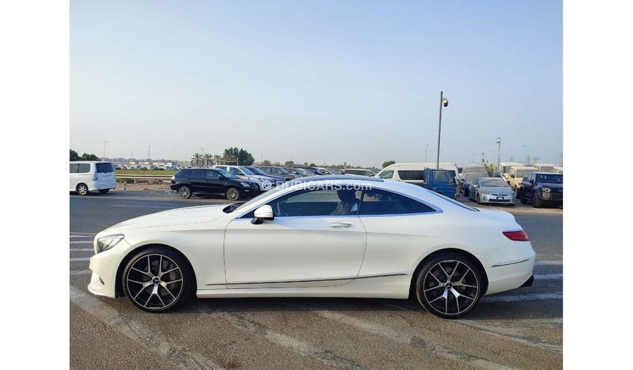 مرسيدس بنز S 550 كوبيه Mercedes-benz || s550- 4Matic || Coupe  || 2017 WHITE PETROL 85491	LHD AUTO	WDD2173851A009930