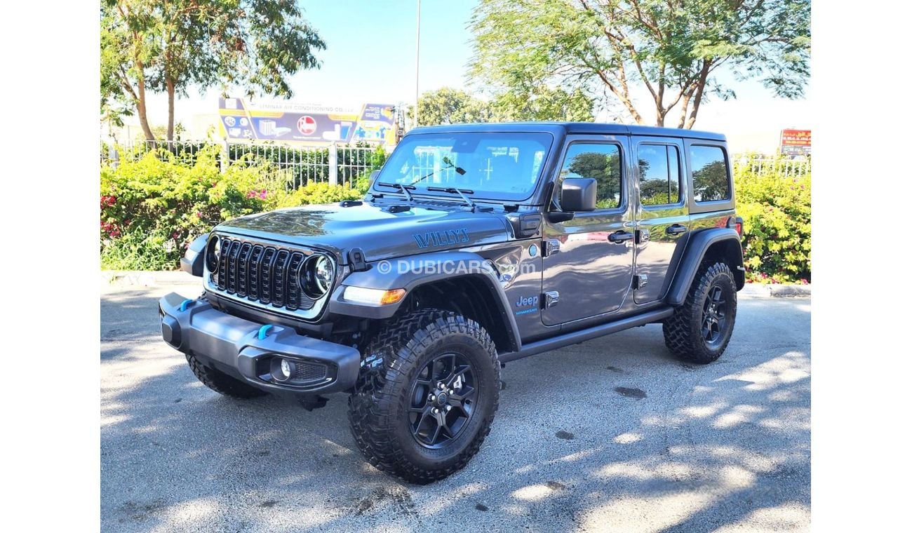 Jeep Wrangler 2024  JEEP WRANGLER 4XE HARD TOP CONVERTIBLE (4DR SUV,ELECTRIC,HYBRID AND PETROL,  2.0 4CYL TURBO PE