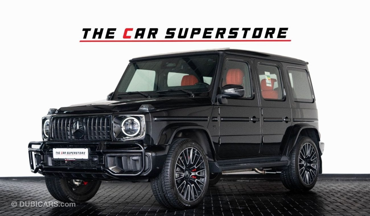 مرسيدس بنز G 63 AMG 2025 MERCEDES BENZ G63 AMG | DOUBLE NIGHT PACKAGE | CARBON PACKAGE | WARRANTY SERVICE TILL 2029