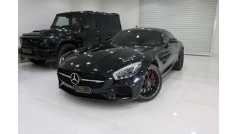 Mercedes AMG gt 2015 черный