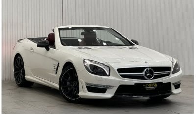 مرسيدس بنز SL 63 AMG Std 2015 Mercedes Benz SL63 AMG Roadster, Full Mercedes Service History, Very Low Kms, GCC