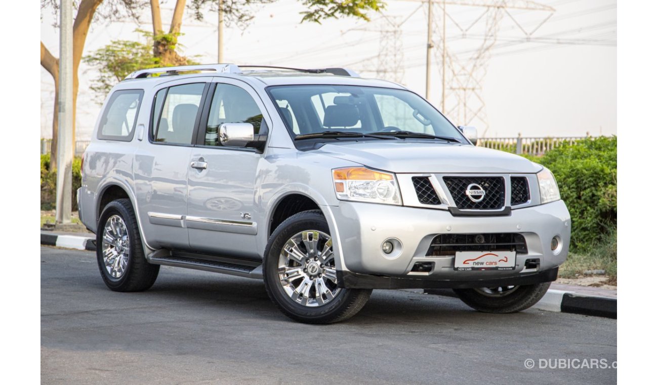 Used Nissan Armada 1965 AED MONTHLY 1 YEAR WARRANTY UNLIMITED KM