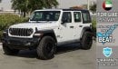 Jeep Wrangler Unlimited Sport Plus , 2024 GCC , 0Km , With 5 Yrs Warranty & 3 Yrs Service @Official Dealer Exterior view