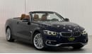 بي أم دبليو 420i Std 2.0L 2019 BMW 420i Luxury-Line Convertible, Warranty, Service History, Excellent Condition