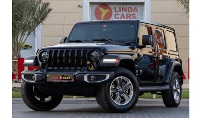 جيب رانجلر Unlimited Sahara 3.6L Jeep Wrangler Unlimited Sahara 2019 GCC (LOWEST MILEAGE) under Warranty with F