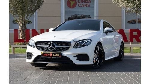 Mercedes-Benz E200 Coupe Mercedes-Benz E200 Coupe 2020 GCC under Agency Warranty and Service Contract with Flexible Down-Paym