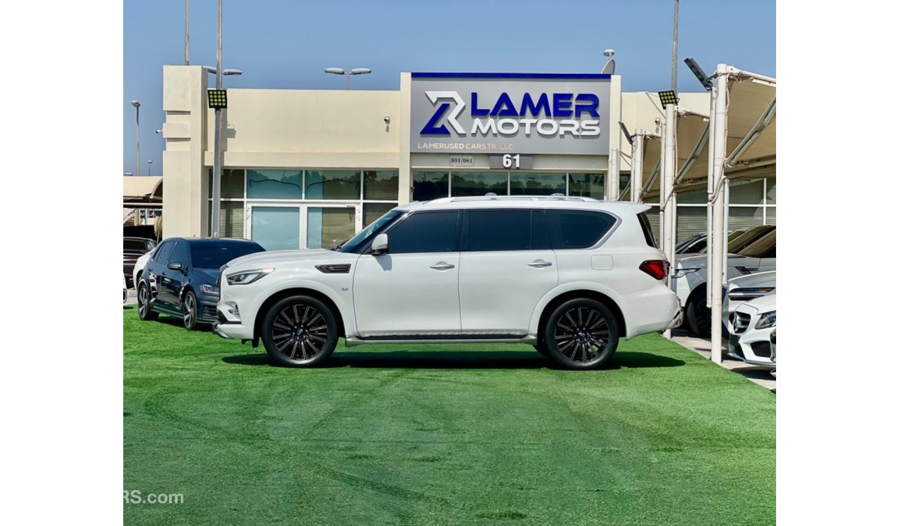 Infiniti QX80 Limited 2300 Monthly payments / Infinity Qx80 2020 / Under warranty / Contract service / Low mileage