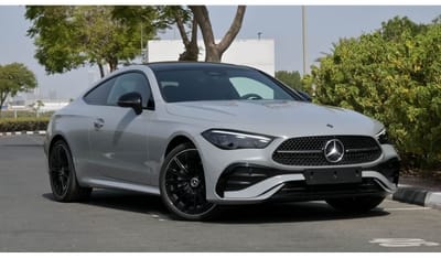 مرسيدس بنز CLE 200 Coupe Mercedes-Benz CLE200 AMG | Coupe | Night Package Premium Plus Fully Loaded | Alpine Grey | 2024