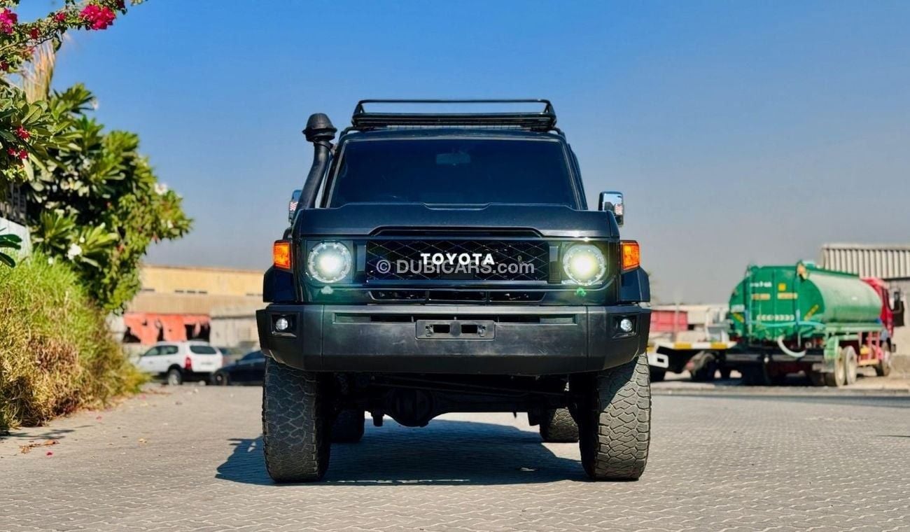 Toyota Land Cruiser Hard Top MODIFIED TO 2024 MODEL | RHD | 4.5L MANUAL TRANSMISSION | 2012 | DIESEL ENGINE | PREMIUM ROOF RACK |