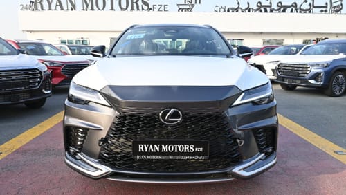 لكزس RX 350 Lexus RX350 F-Sport 2.4L, 4-cylinder, Turbo, AWD , Model 2023, Color Sonic Chrome