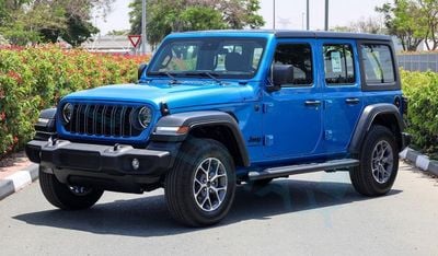 Jeep Wrangler Unlimited Sport S Turbo , 2024 GCC , 0Km , With 3 Years Warranty Or 60,000 Km @Official Dealer