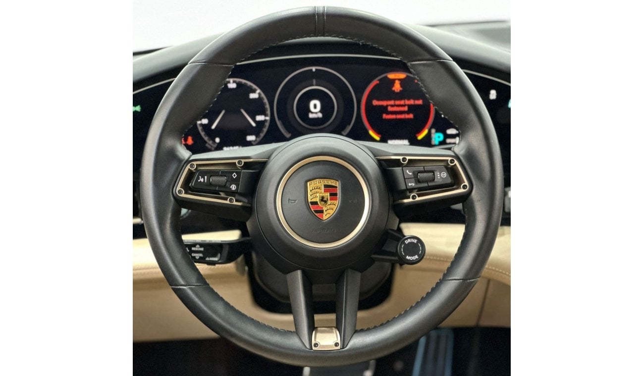 بورش تايكان توربو 2021 Porsche Taycan Turbo, Jan 2027 Porsche Warranty, 2028 Battery Warranty, GCC