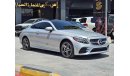 مرسيدس بنز C 300 / ECO TURBO V4 / COUPE / MOON ROOF/ 1343 MONTHLY / LOT#06911