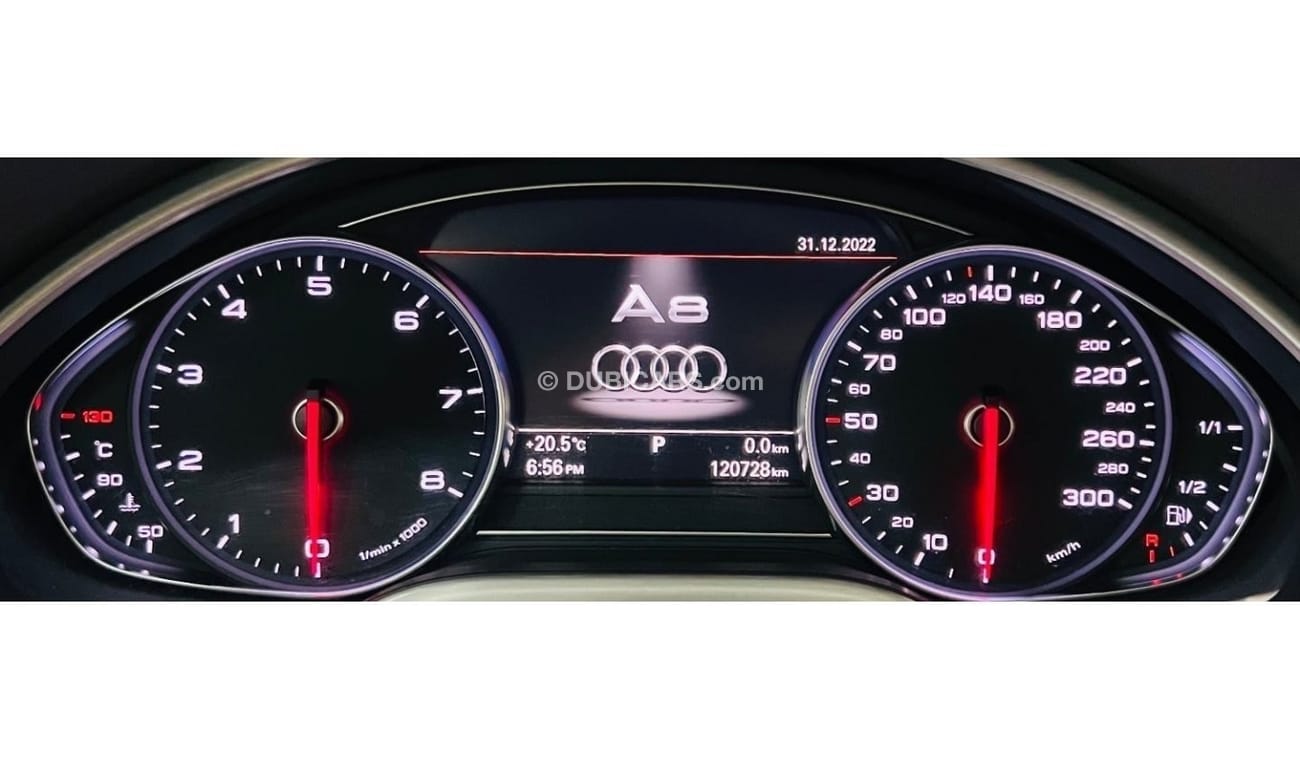 Audi A8 TFSI quattro GCC .. FSH .. 3,0T .. Perfect Condition .. V6 .. Top .