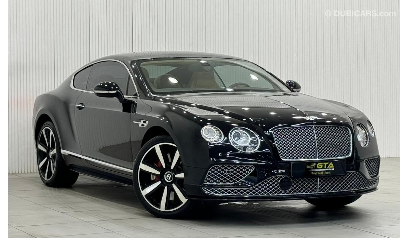 Bentley Continental GT 2016 Bentley Continental GT Speed W12, Oct 2025 Service Pack, Very Low Kms, Excellent Condition, GCC