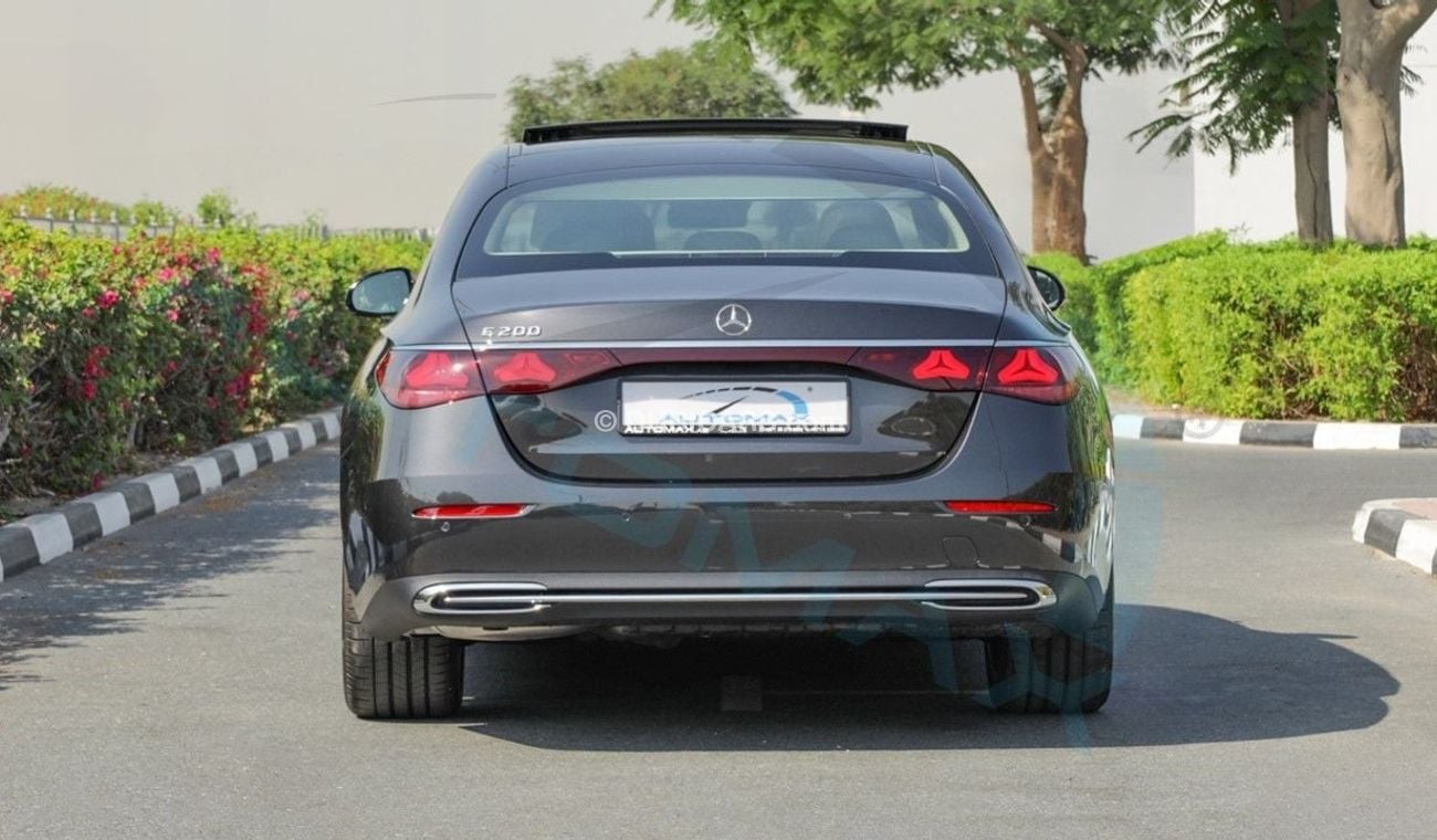 مرسيدس بنز E200 2.0L RWD GCC, 0Km, With 2 Years Unlimited Mileage Warranty @ Official Dealer