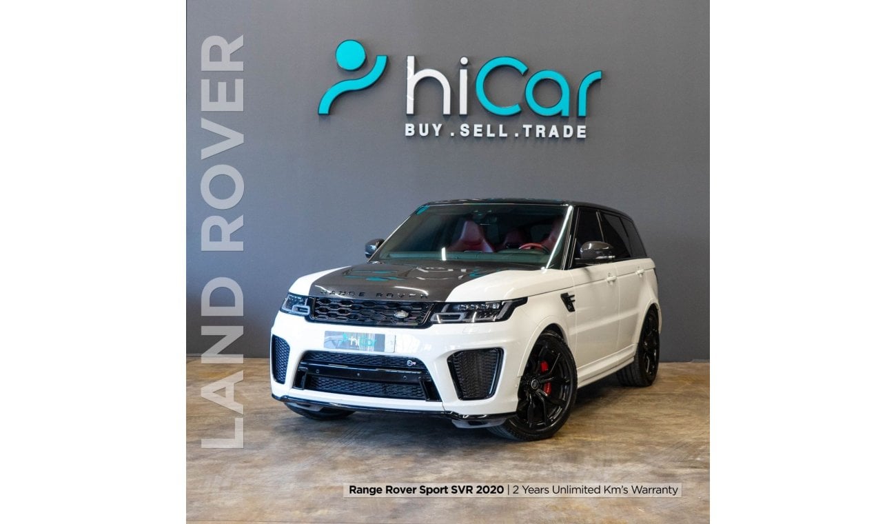 Land Rover Range Rover Sport SVR AED 4,389pm • 0% Downpayment • SVR • 2 Years Warranty