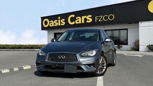 إنفينيتي Q50 3.0T Sport Black Edition Full Option 3.0L V6 GCC 2021 Low Mileage in Perfect Condition