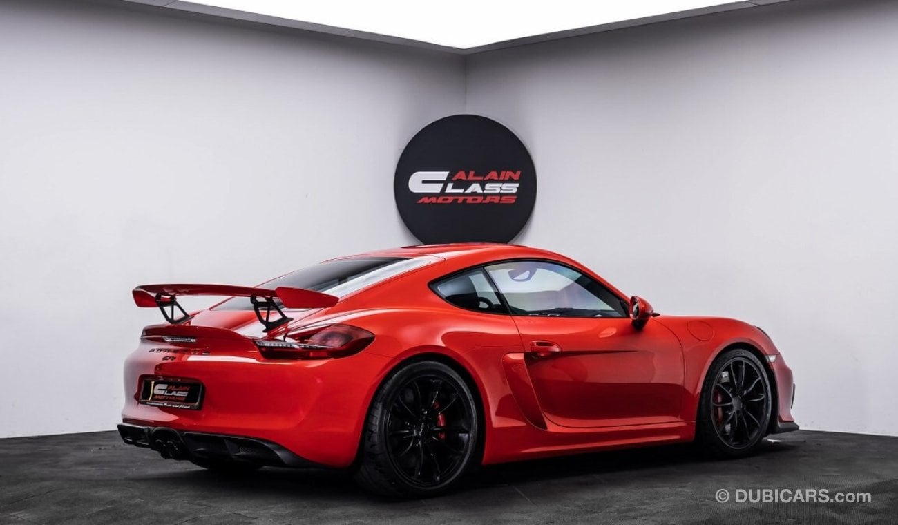 Porsche 718 Cayman 2016 - GCC