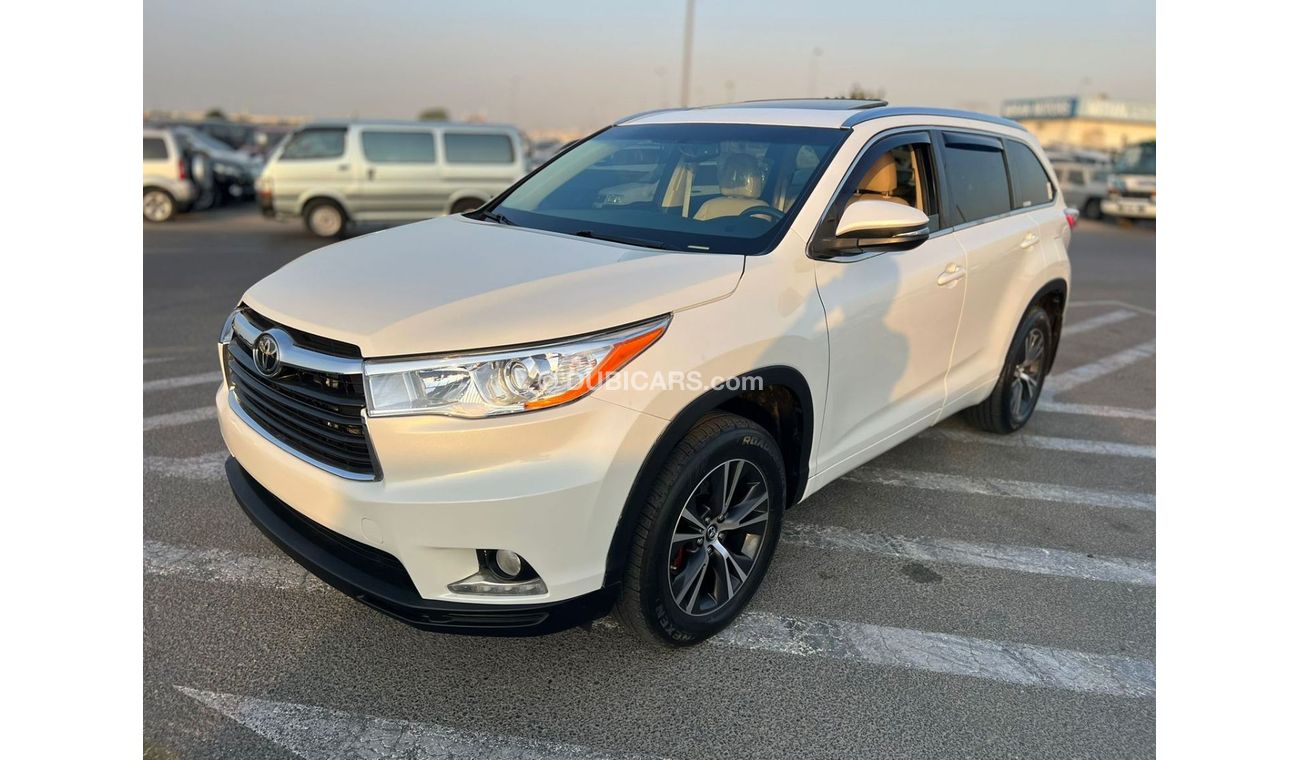 تويوتا هايلاندر 2016 TOYOTA HIGHLANDER XLE - 3.5 L - V6 - 6 CYL - 7 SEATER - ELECTRIC AND LEATHER SEATS -  SUNROOF -