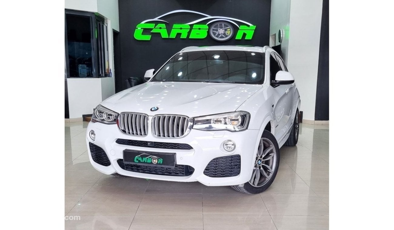 BMW X4 xDrive 35i M Sport BMW X4 35XDRIVE 2016 GCC IN PERFECT CONDITION FOR 77K