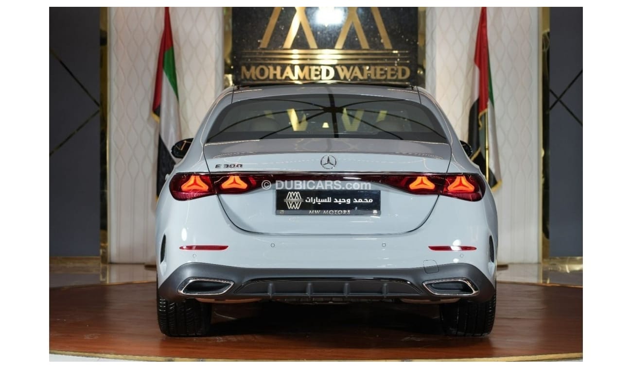 مرسيدس بنز E300 Mercedes-Benz E 300 | GCC 2024 0km | Agency Warranty | AMG Package | Panoramic | 360 View