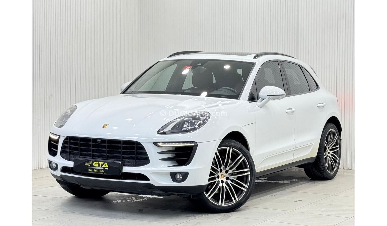 Porsche Macan S 3.0L (340 HP) 2018 Porsche Macan S, 2025 Porsche Warranty, Full Options, Excellent Condition, GCC