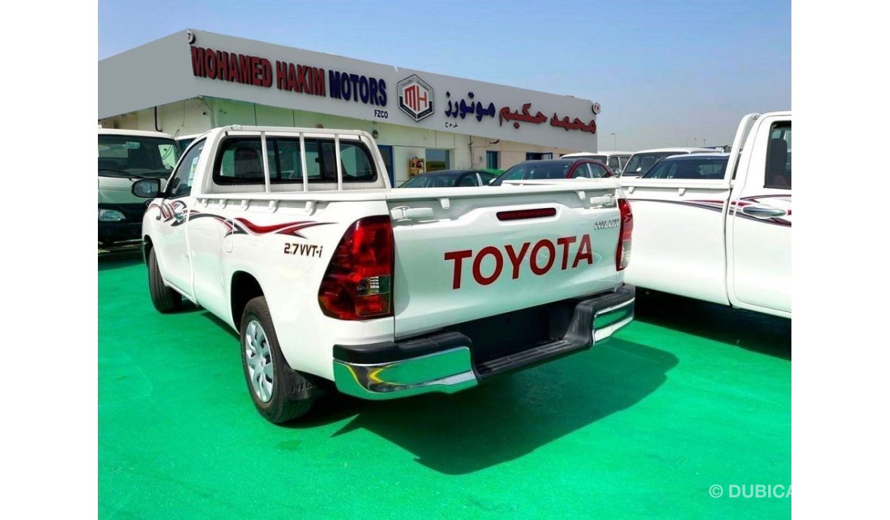 تويوتا هيلوكس 2023 TOYOTA HILUX 2.7 petrol / single cab / 4×2