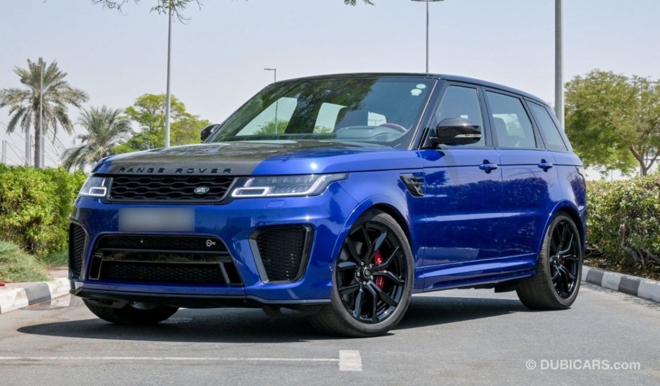 لاند روفر رانج روفر سبورت أس في آر Range Rover Sport SVR, Fully Carbon Interior  Exterior, Full Option Brand New | 2022