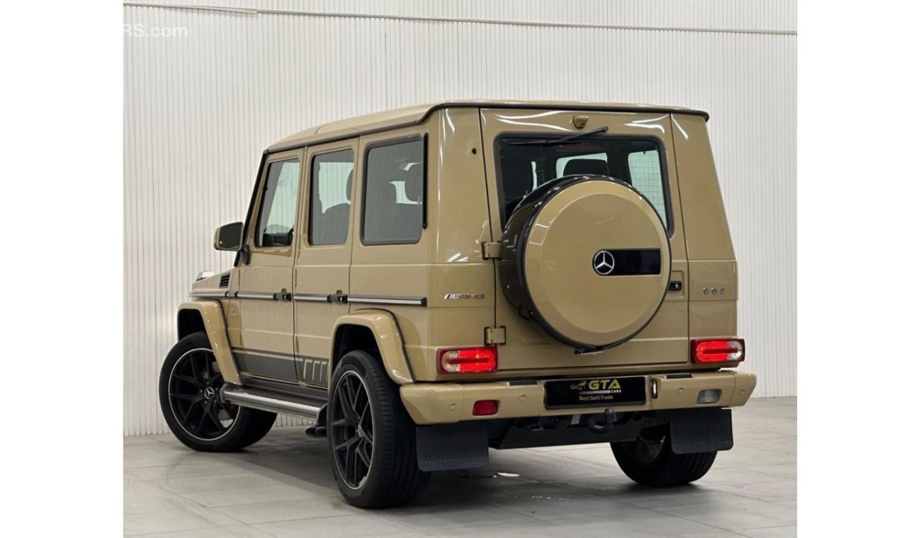 مرسيدس بنز G 63 AMG 2015 Mercedes G63 AMG, Full Gargash Service History, GCC