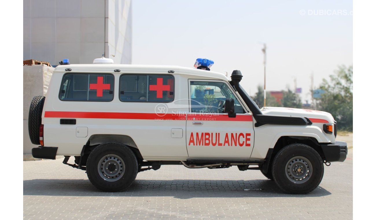 تويوتا لاند كروزر هارد توب LHD LC78 4.2L DSL V6 4WD 3DR AMBULANCE MT 2024MY